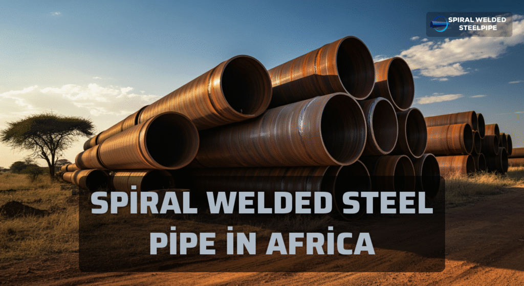 Spiral Welded Steel Pipe in Africa