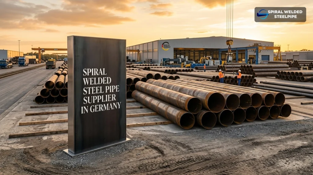 Spiral Welded Steel Pipe Supplier In Germany