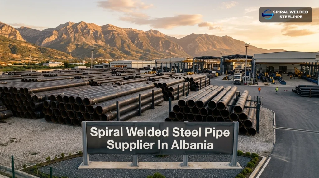 Spiral Welded Steel Pipe Supplier In Albania