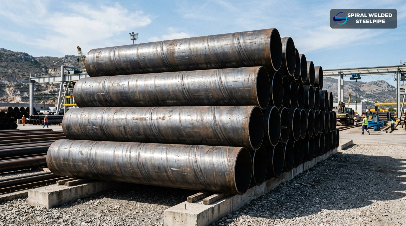 Spiral Welded Steel Pipe Supplier in Albania
